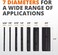 Wirefy 180 PCS Heat Shrink Tubing Kit - 3:1 Dual Wall Tube - Adhesive Lined - Marine Shrink Tubing - Black.