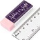 Ashton and Wright - Classic Eraser - Latex Free Plastic Rubber - Pack of 5 Pastel.