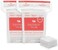 Intrinsics Petite Silken Wipes - 2"x2", 4-ply Blend of Soft Fibers, 2 pack bundle.