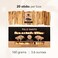 LOTS OF ZEN Palo Santo Sticks Authentic (20 Pack100% Natural Incense, High Resin Spiritual Cleansing Palo Santo Matches from PeruWild Harvested, Sustainably Hand Picked.