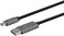 Monoprice Bidirectional USB Type-C to DisplayPort 1. 4 Cable - 4K@60Hz, Easy Plug and Play, Nylon-Braided Jacket, 6 Feet, Black.