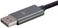 Monoprice Bidirectional USB Type-C to DisplayPort 1. 4 Cable - 4K@60Hz, Easy Plug and Play, Nylon-Braided Jacket, 6 Feet, Black.