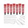 GRAS Art Bundles Shoe Goo Shoe Glue Repair Adhesive for Fixing Worn Shoes or Boots, Clear, 7X 0. 18-Ounce Tubes, Pixiss Spreader Tools Set.