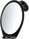 HONEYBULL Anti Fog Shaving MirrorShower Mirror, Stick on Mirror for Shaving with Suction CupSwivel (Black.