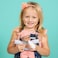 ADORA 11" Soft Cuddly Grapefruit Baby Doll with Bottle, Beanie and Blue Top.