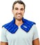 MyCare Heating Pad Microwavable Large Neck and Shoulder Wrap for Instant Pain Relief - Weighted for Deep Moist Heat Pack for Stiffness, Arthritis, Bursitis, and Relaxation - Safe Natural Home Remedy.