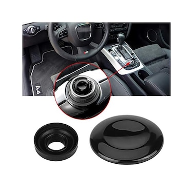 Xotic Tech Navigation Button Joystick Control Center Button Cover MMI Knob Repair Kit for Audi A4 A5 A6 Q5 Q7 S4 S6 2007-2015.