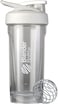 BlenderBottle Blender Bottle Strada Shaker Cup Perfect for Protein Shakes and Pre Workout, 28-Ounce, White.