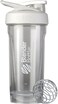 BlenderBottle Blender Bottle Strada Shaker Cup Perfect for Protein Shakes and Pre Workout, 28-Ounce, White.