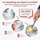 MESS Dissolvable Food Labels Blank White - Dissolves in Water Like Magic in 25 Seconds - Essential Canning Supplies, Kitchen Freezer Labels, Meal Prep, and More (500 Per Roll1x2".
