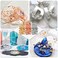 SigWong Epoxy Resin Pigment - 16 Colors Translucent Colorant, Highly Concentrated Dye for DIY Jewelry Making, AB Coloring - 10ml.