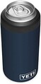 حافظة علب المشروبات الطويلة YETI Rambler سعة 16 أونصة، لون كحلي.