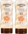 Hawaiian Tropic SPF 30 Broad Spectrum Sunscreen, Silk Hydration Weightless Moisturizing Sunscreen Lotion, 6 Fl Oz, Twin Pack.