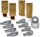 JACO Superior Products Industrial Quick Connect Air Hose FittingsPlugCoupler Kit - 1/4" NPT (Set of 12.