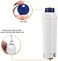 Ouxunus a Filter - Coffee Mchine Filter for Delonghi Filter DLSC002 with Activted Crbon Softener, Wter Filter Comptible with De'Longhi ECAM, Esm, ETAM, BCO, EC. (Pck of 2.
