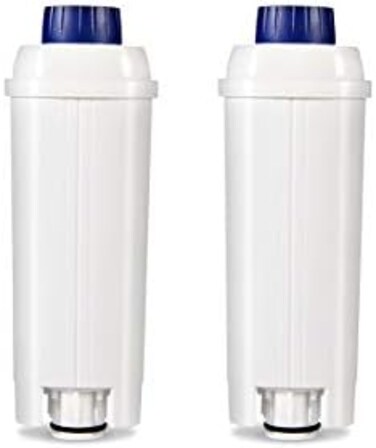 Ouxunus a Filter - Coffee Mchine Filter for Delonghi Filter DLSC002 with Activted Crbon Softener, Wter Filter Comptible with De'Longhi ECAM, Esm, ETAM, BCO, EC. (Pck of 2.