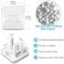 HEELALBABY Mom's Choice Gold Awards Winner - Outlet Covers with Hidden Pull Handle Baby Proofing Plug Covers (45 Pack3-Prong Child Safety Socket Covers Electrical Outlet Protectors Kid Proof Outlet Ca