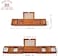 XcE Bathtub Caddy Tray (Brown- Bamboo Wood Bath Tray and Bath Caddy for a Home Spa Experience.