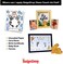 ReignDrop Large Clean Touch Ink Pad for Baby Footprint, Handprint, Pet Paw Prints - Safe for Infant Non-Toxic, No Mess Inkless, One Time Use, Long Lasting Keepsakes, Babies Shower Gift Kit (Clean Touc