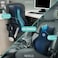 SAMSONITE, Mid-Low Back Support Pillow with Cooling Gel for Office Chair or Car Seat - Boost Your Lower Back Comfort Zone, [HIGH Grade - Memory Foam], Versatile Supportive Lumbar Cushion.