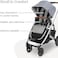 بطانة مقعد قابلة للعكس من UPPAbaby - أليس (وردي باهت/نسيج محبوك مريح).