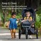 UPPAbaby Reversible Seat Liner/Water-Resistant and Comfortable/Easy Stroller Attachment/Reed (Charcoal Denim/Cozy Knit.