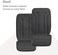 UPPAbaby Reversible Seat Liner/Water-Resistant and Comfortable/Easy Stroller Attachment/Reed (Charcoal Denim/Cozy Knit.