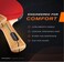 PRO SPIN PRO-SPIN Ping Pong Rackets - High Performance SetPremium Ping Pong Racket, 3 Star Ping Pong Balls, CaseTable Tennis Kit for 2 or 4.