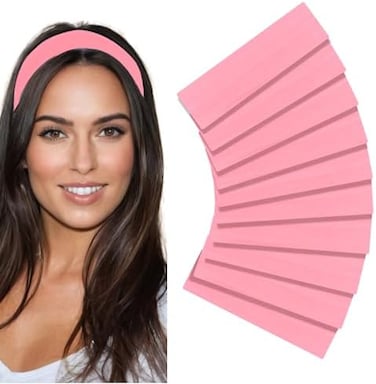 Styla Hair 10 Pack Stretch Headbands Non-Slip Head Wraps Great for Sports, Yoga, Pilates, Running, Gym, Workouts, Baseball, Casual Wear, GiftsMore.