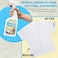 Grandma's Secret Wrinkle Remover Spray - Easily Removes WrinklesOdors - Wrinkle Release, Fabric Refresher Spray, Chlorine, Bleach and Toxin-Free - 16 oz and 3 oz Travel Size Combo.