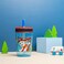 مجموعة أكواب Zak Designs Paw Patrol ChaseMarshall Kelso، غطاء لولبي مانع للتسرب مع ماصة، خالٍ من مادة BPA، مصنوع من البلاستيك والسيليكون المتين، مجموعة مثالية للأطفال (15 أونصة، مجموعة من قطعتين).