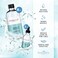 SenAllis Cosmetics Hyaluronic Acid Serum 8 fl oz And 2 fl oz, Made From Pure Hyaluronic Acid, Anti Aging/Wrinkle, Ultra-Hydrating Moisturizer That Reduces Dry Skin Manufactured In USA.
