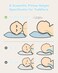 Babebay Toddler Pillow,13X18 Soft Baby Pillows for Sleeping, Machine Washable Kids Pillow with Cotton Pillowcase, Perfect for Travel, Toddlers Cot (Happy Sunny Rainbow.