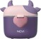 NCVI Baby Formula Dispenser On The Go, Formula Container to Go, Formula Holder for Travel, Outdoor Picnic with Baby Infant, Portable Container for Milk Powder, Snacks, Candy, Fruits (Purple.