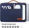 Lacdo 360 Protective 14" Laptop Sleeve Computer Case Portable Bag for HP EliteBook 840、Pavilion X360 / Lenovo IdeaPad、ThinkPad/ASUS ZenBook、VivoBook/Dell Inspiron、Latitude/Acer Notebook, Blue.