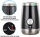 DR MILLS DM-7445 Coffee Grinder, Electric Coffee Bean and Dried Spice Grinder, One Touch Operation, Blade and cup made with SUS304 stainless steel.