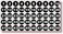 iSYFIX Black Consecutive Number Stickers &ndash; 1 to 50, 1-inch, 1 Set &ndash; Vinyl Self Adhesive Premium Decal Ideal for Inventory, Storage, Organizing, Boxes, Bins, Toolbox, LockersMore, Indoor/Outdoor.