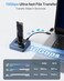 FREEGENE NVME to USB Docking Station,ACASIS M. 2 SSD to USB Adapter Portable External SSD Enclosure for M. 2 (M KeyNVMe SSD and (BM KeySATA-Based SSD Compatible with Thunderbolt 4/3.
