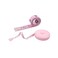 Edtape 2PCS Measuring Tape for Body,Soft Tape Measure for Body Sewing Fabric Tailor Cloth Craft Measurement，60 Inch/1. 5M Retractable Dual Sided Measure Tape Set (Pink.