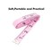 Edtape 2PCS Measuring Tape for Body,Soft Tape Measure for Body Sewing Fabric Tailor Cloth Craft Measurement，60 Inch/1. 5M Retractable Dual Sided Measure Tape Set (Pink.