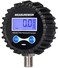 MEASUREMAN 2-1/2" Dial Size Digital Air Pressure Gauge with 1/4'' NPT Bottom Connector and Protective Boot, 0-60psi, Accuracy 1%, Battery Powered, with LED Light.