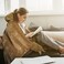 Happy Fuel Sloth Wearable Hooded Blanket for Adults - Super Soft Warm Cozy Plush Flannel FleeceSherpa Hoodie Throw Cloak Wrap - Sloth Gifts for Women Adults and Kids.