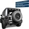 V8 GOD Clear Lens LED Tail Light For 2007-2018 Jeep Wrangler JK JKU, Rear Turn Signal Lamps, BrakeReverse lights DRL.