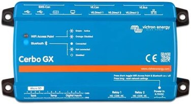 Victron Energy Cerbo GX, System Monitoring and Control.