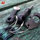 Silipac Large Key Ring Cable Wire Car Keychains Keyrings Loop Heavy Duty Tag Keepers Tough Binding Carabiner Rings.
