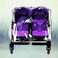 ITODA Twins Baby Pushchair Rain Cover Universal Stroller Waterproof Rainy Weather Guard Side by Side Outdoor Double Carriage Wind Dust Snow Protection Breathable Shield Transparent Accessories.