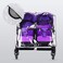 ITODA Twins Baby Pushchair Rain Cover Universal Stroller Waterproof Rainy Weather Guard Side by Side Outdoor Double Carriage Wind Dust Snow Protection Breathable Shield Transparent Accessories.