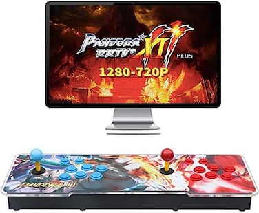 Best brose 【3003 Games in 1】 Arcade Game Console ,Pandora Treasure 3D Double Stick,3003 Classic Arcade Game,Search Games, Support 3D Games,Favorite List, 4 Players Online Game,1280X720 Full HD Video G