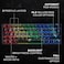 HK GAMING GK61 Mechanical Gaming Keyboard - 61 Keys Multi Color RGB Illuminated LED Backlit Wired Programmable for PC/Mac Gamer (Gateron Optical Yellow Black.