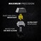 HK GAMING GK61 Mechanical Gaming Keyboard - 61 Keys Multi Color RGB Illuminated LED Backlit Wired Programmable for PC/Mac Gamer (Gateron Optical Yellow Black.